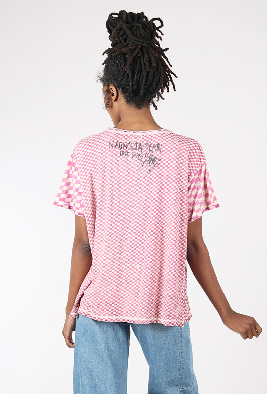 Magnolia Pearl Piecewise Pocket Tee, Too Sweet 
