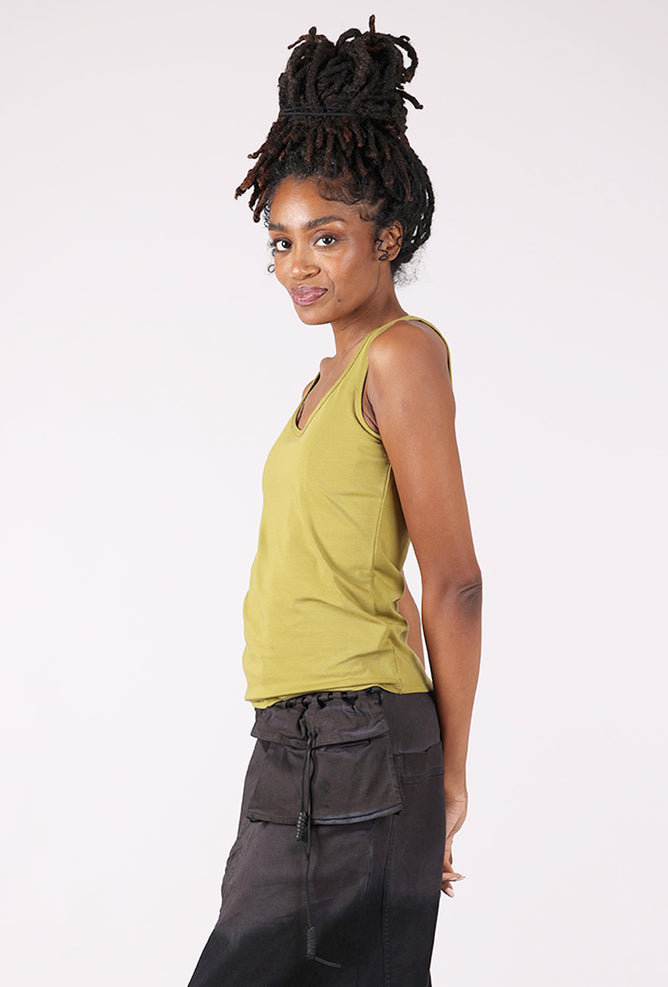 Olivia by Habitat Essential Layers Tank, Moss 