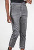 Umit Unal Stitched Stretch Denim, Gray 