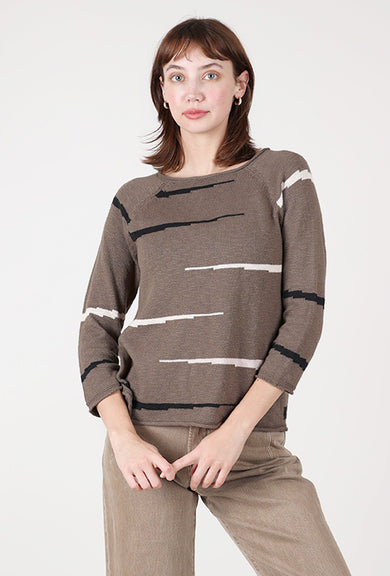 Habitat Autumn Cotton Raglan Pullover, Umber 