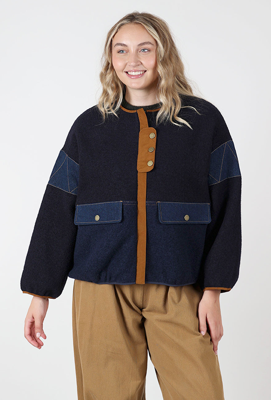 Cold Night Jacket, Indigo Mood