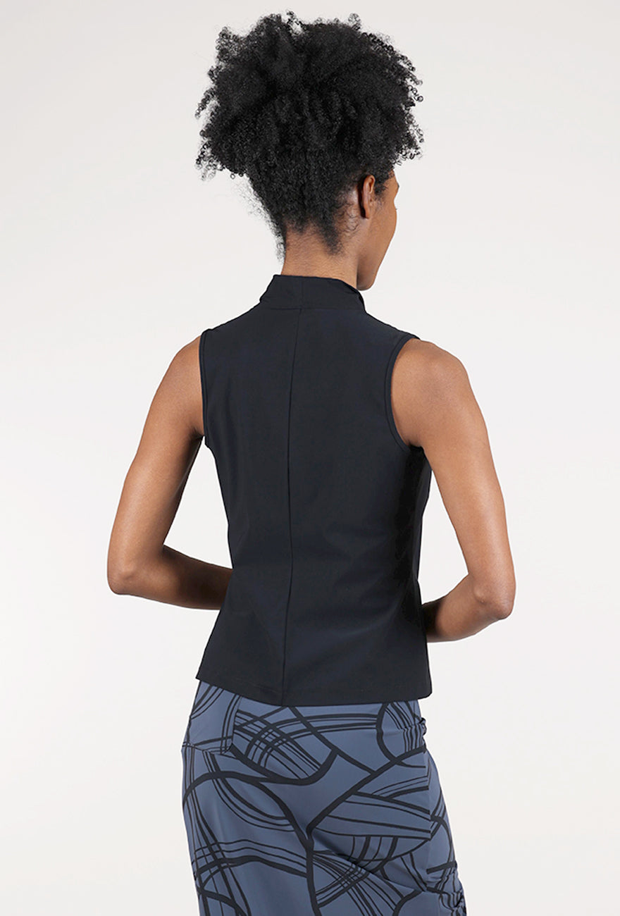 Porto Fiona Top, Black 