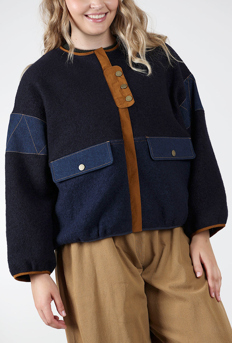 Cold Night Jacket, Indigo Mood