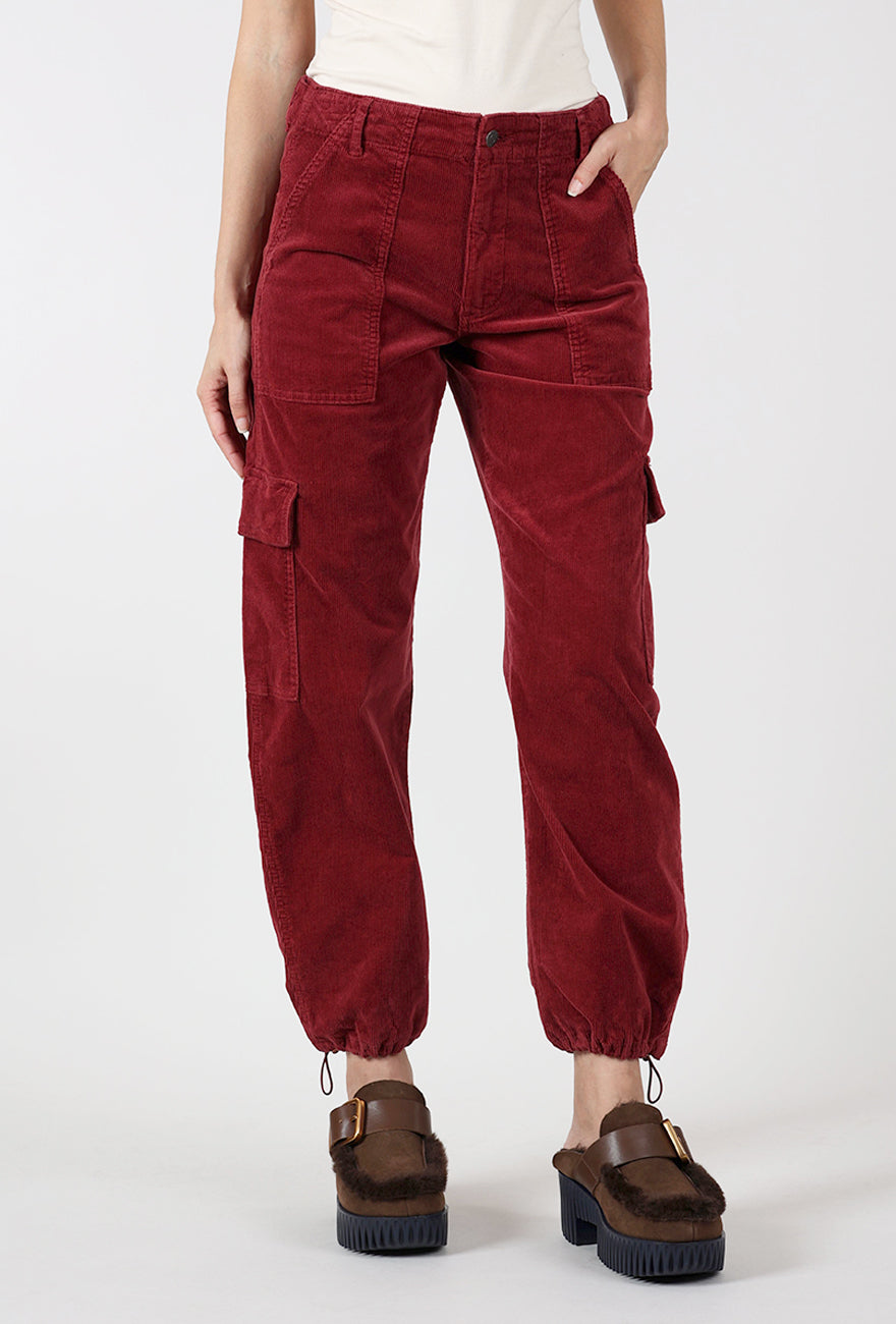 Honor Utility Cord Cargo, Deep Crimson