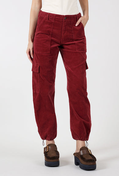 Pistola Honor Utility Cord Cargo, Deep Crimson 