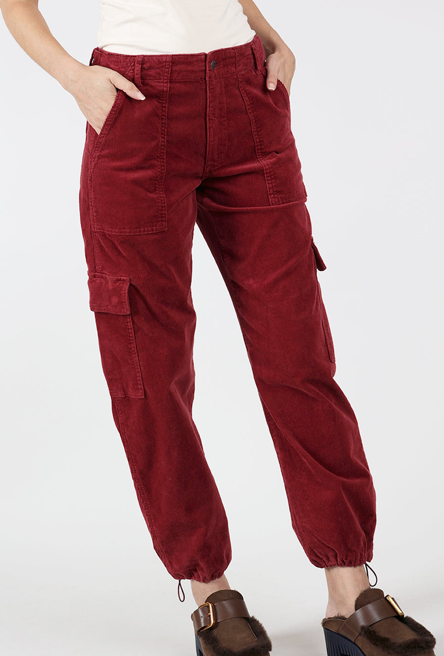 Honor Utility Cord Cargo, Deep Crimson