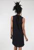 Pure Amici Cotton Gauze S/L Dress, Black 