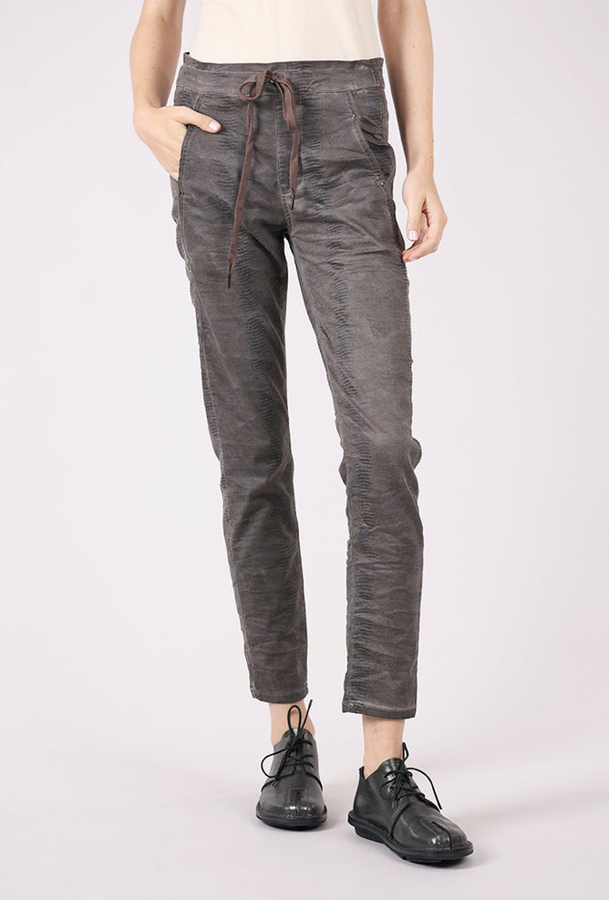 Alembika Iconic Stretch Denim, Brown 