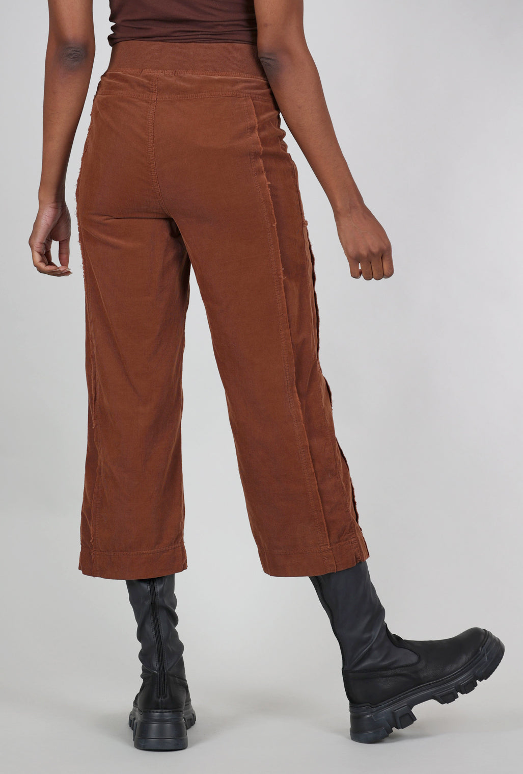 Wearables by XCVI Cord Trumble Crop, Rust 