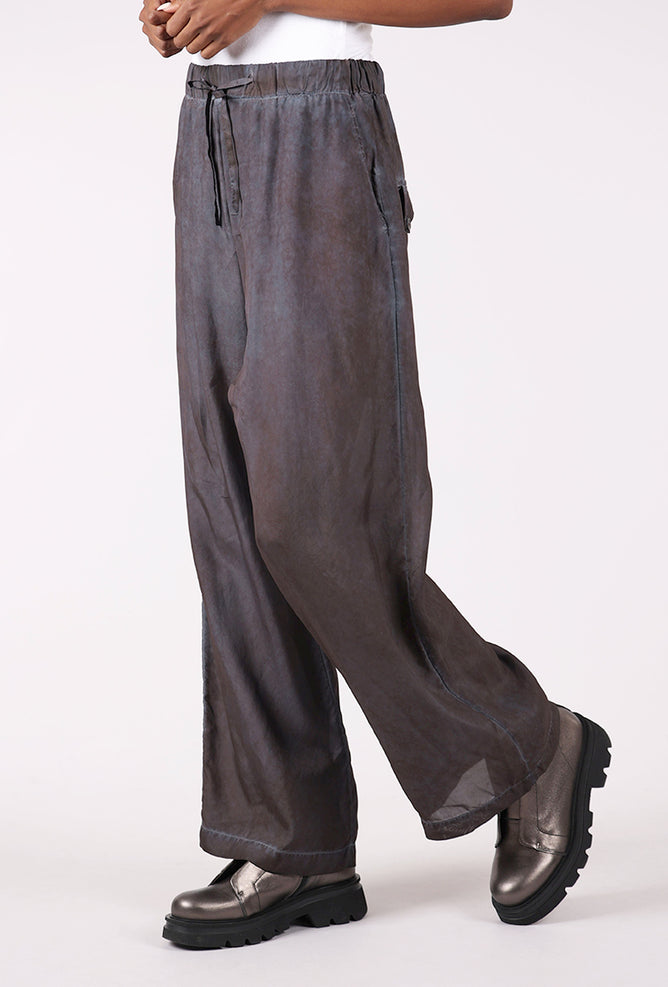Rundholz Cupro Slouch Trouser, Flamingo Cloud 