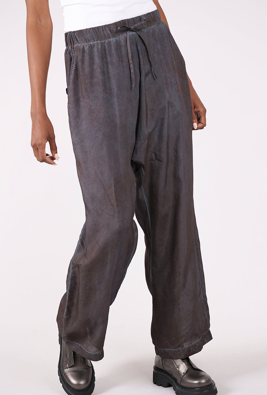 Rundholz Cupro Slouch Trouser, Flamingo Cloud 