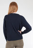 Pure Amici Envelope Sweater, Navy 