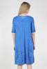 Luukaa Jersey Patches Pocket Dress, Blue 