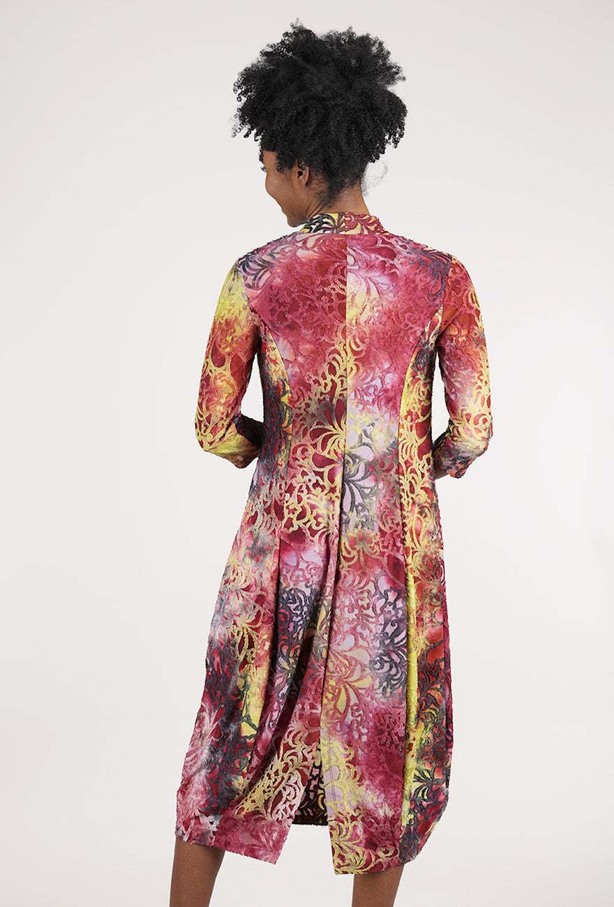Alembika Shapely Lantern Dress, Petals 