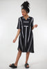 M Square Breeze Dress, Black Segment 