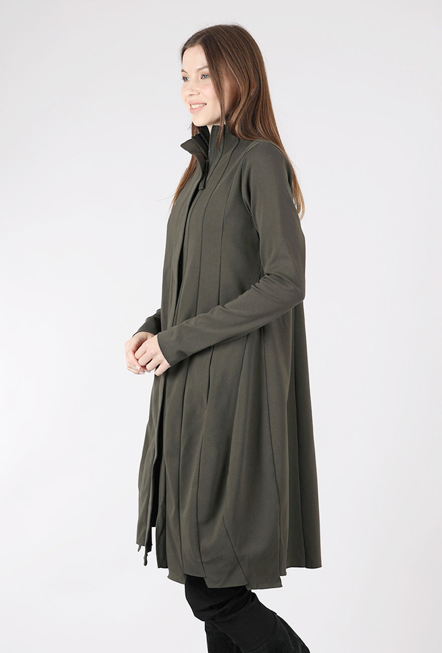 Rundholz Multi Seam Long Jacket, Jungle 