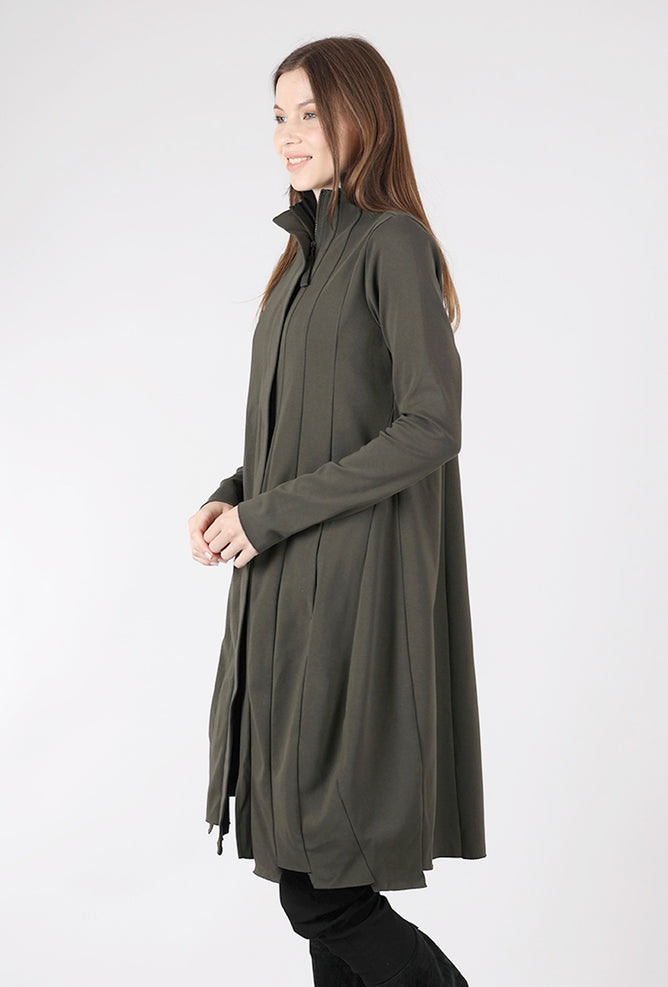Rundholz Multi Seam Long Jacket, Jungle 