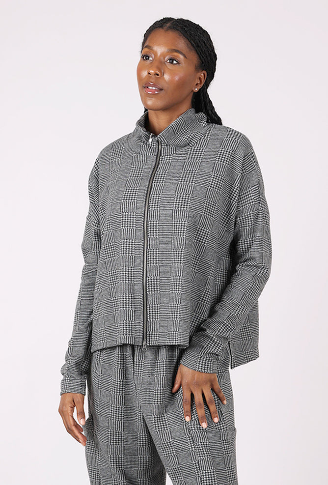 Sante Fe Jacket, Gray Plaid