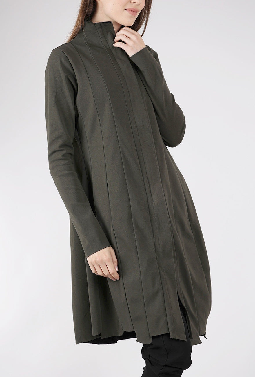 Rundholz Multi Seam Long Jacket, Jungle 