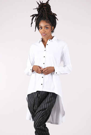 Pluslavie To Tie Two Shirt, White 