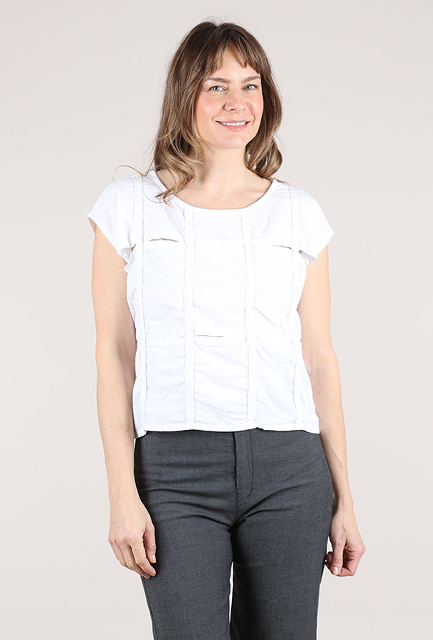 Prairie Underground Crosswind Top, White 