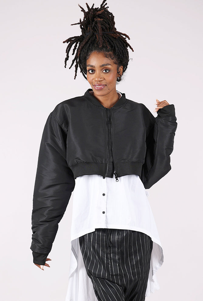 Pluslavie The Short Bomber, Black 