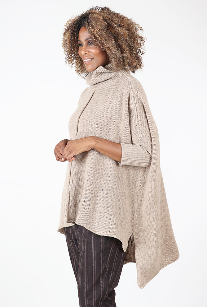 Sort Aarhus Coraline Sweater, Cardboard 