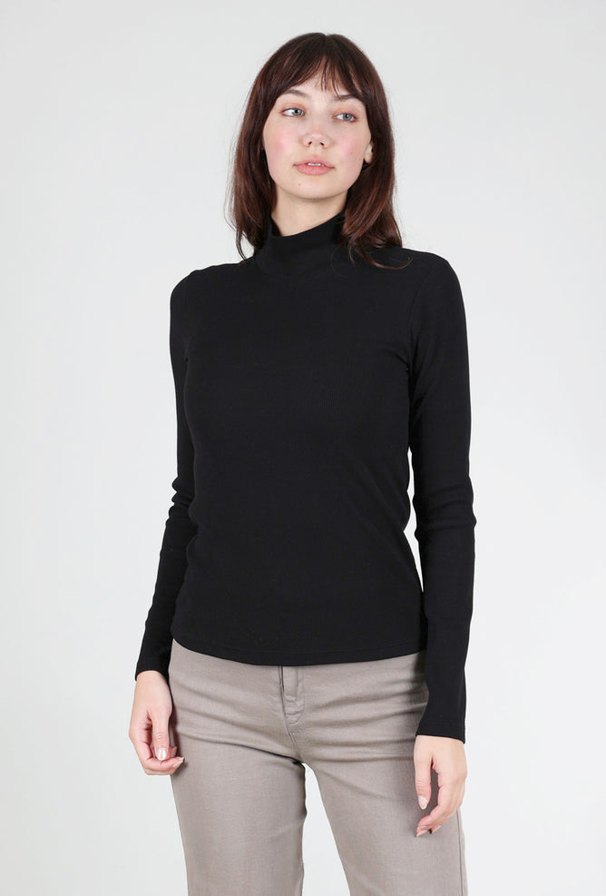 Prairie Underground L/S Mockneck, Black 