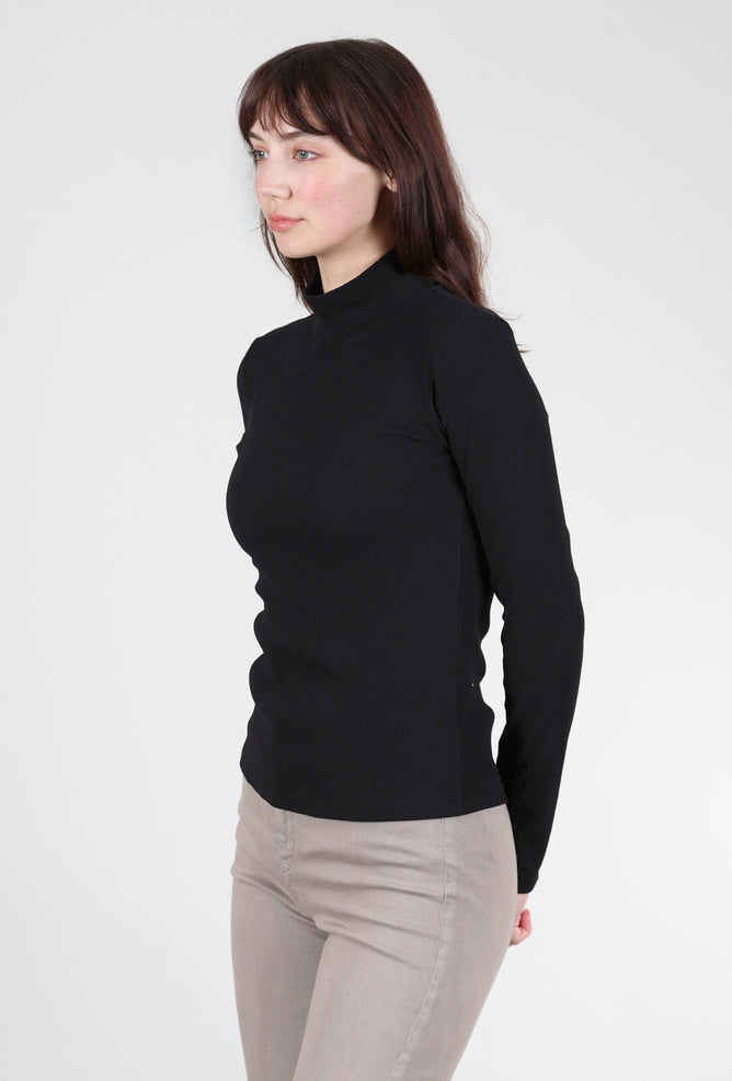 Prairie Underground L/S Mockneck, Black 