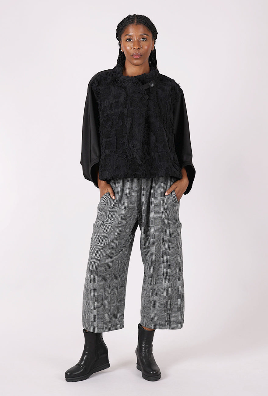 Moyuru Texture Play Jacket, Black 