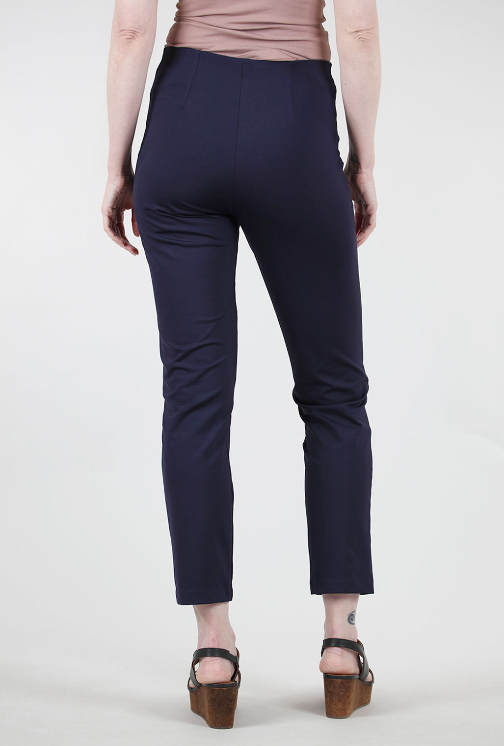 Equestrian Zani Ponte Tech Pant, Navy 