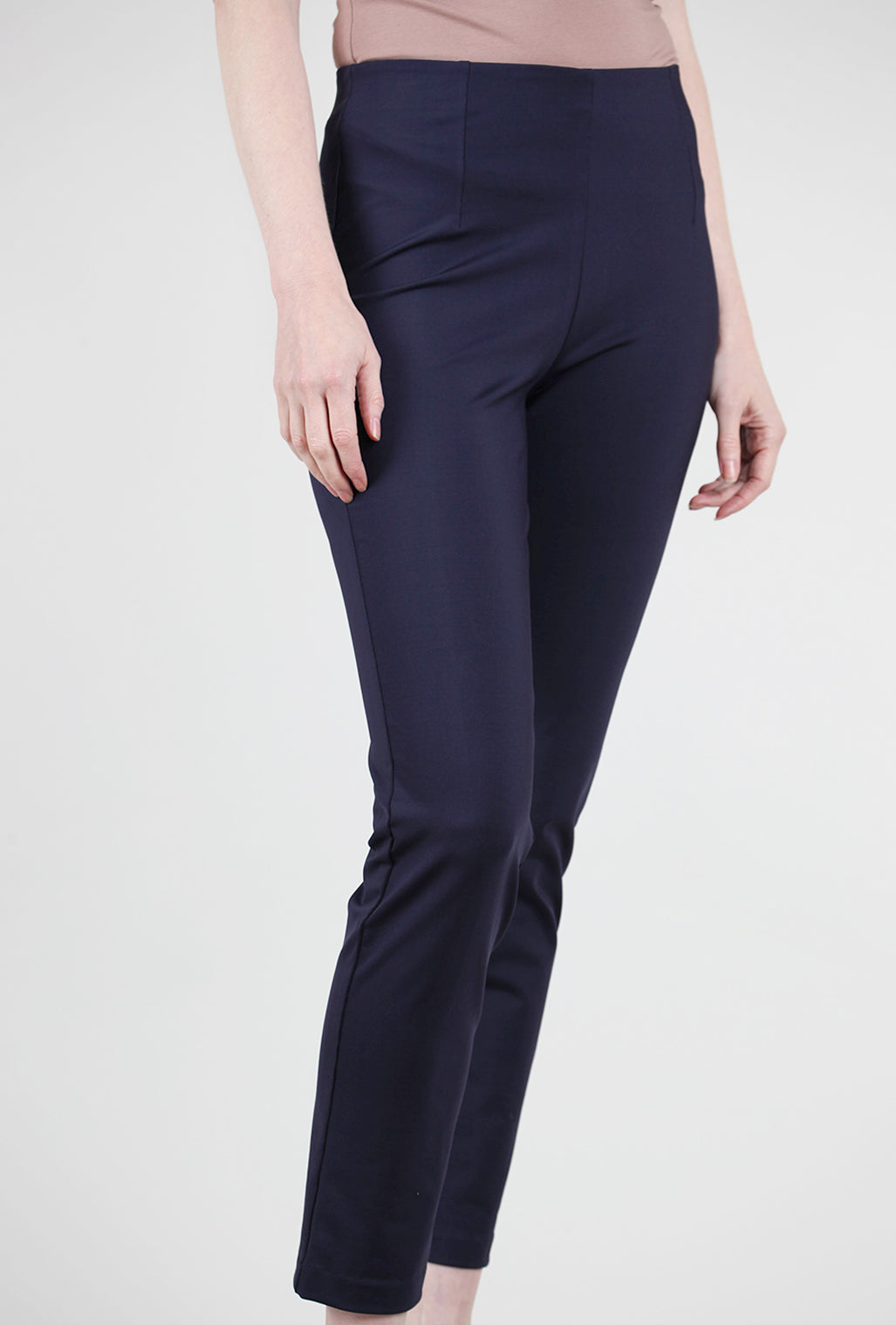 Equestrian Zani Ponte Tech Pant, Navy 