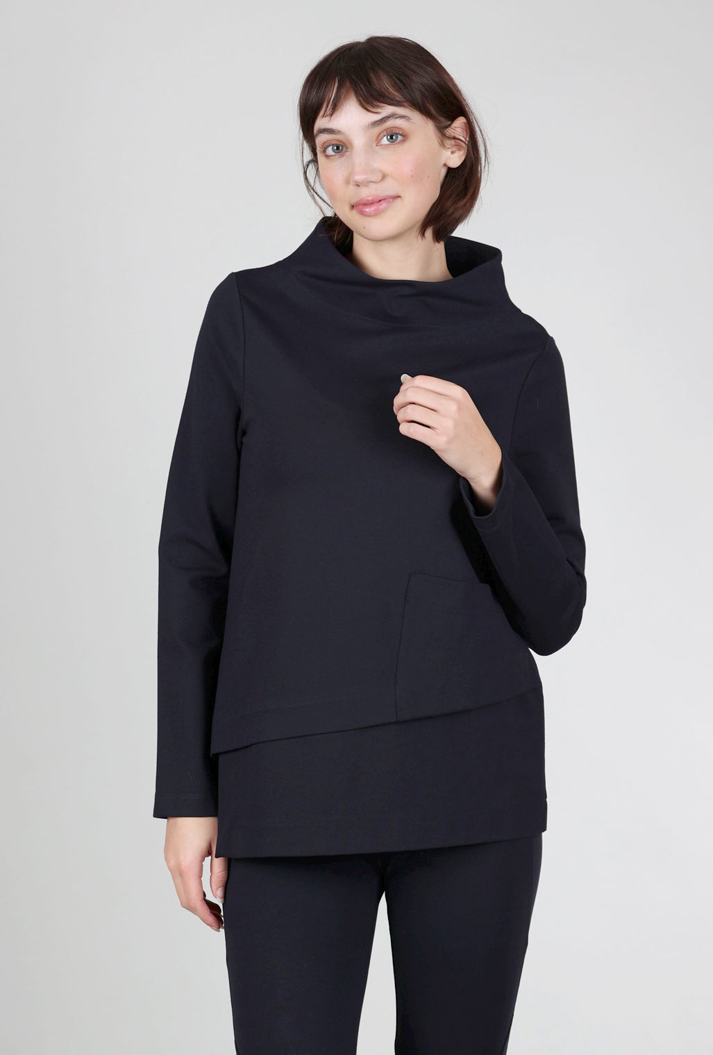 Porto Ponte Pita Top, Navy 