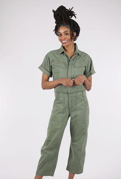 Pistola Pippa Curved Leg Jumpsuit, Meadow 