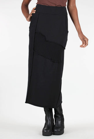 Studio B3 Lovery Patch Skirt, Black 