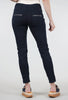 Femme Fatale Star Stretchy Pants, Navy 