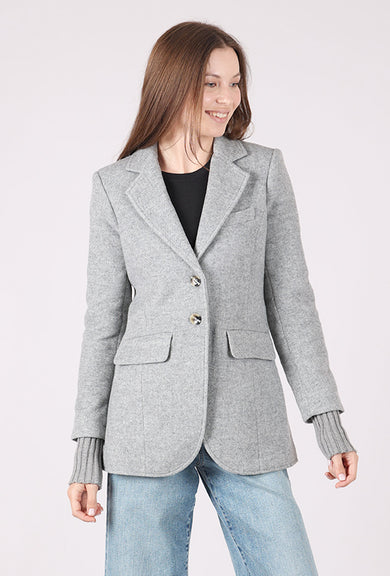 Favorite Daughter The City Blazer, Frost Gray 