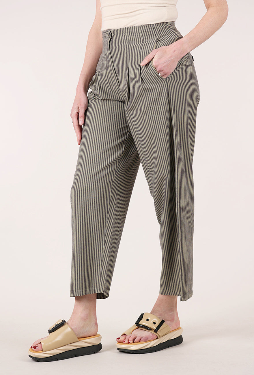 Pinstripe Patsy Trouser, Toasted
