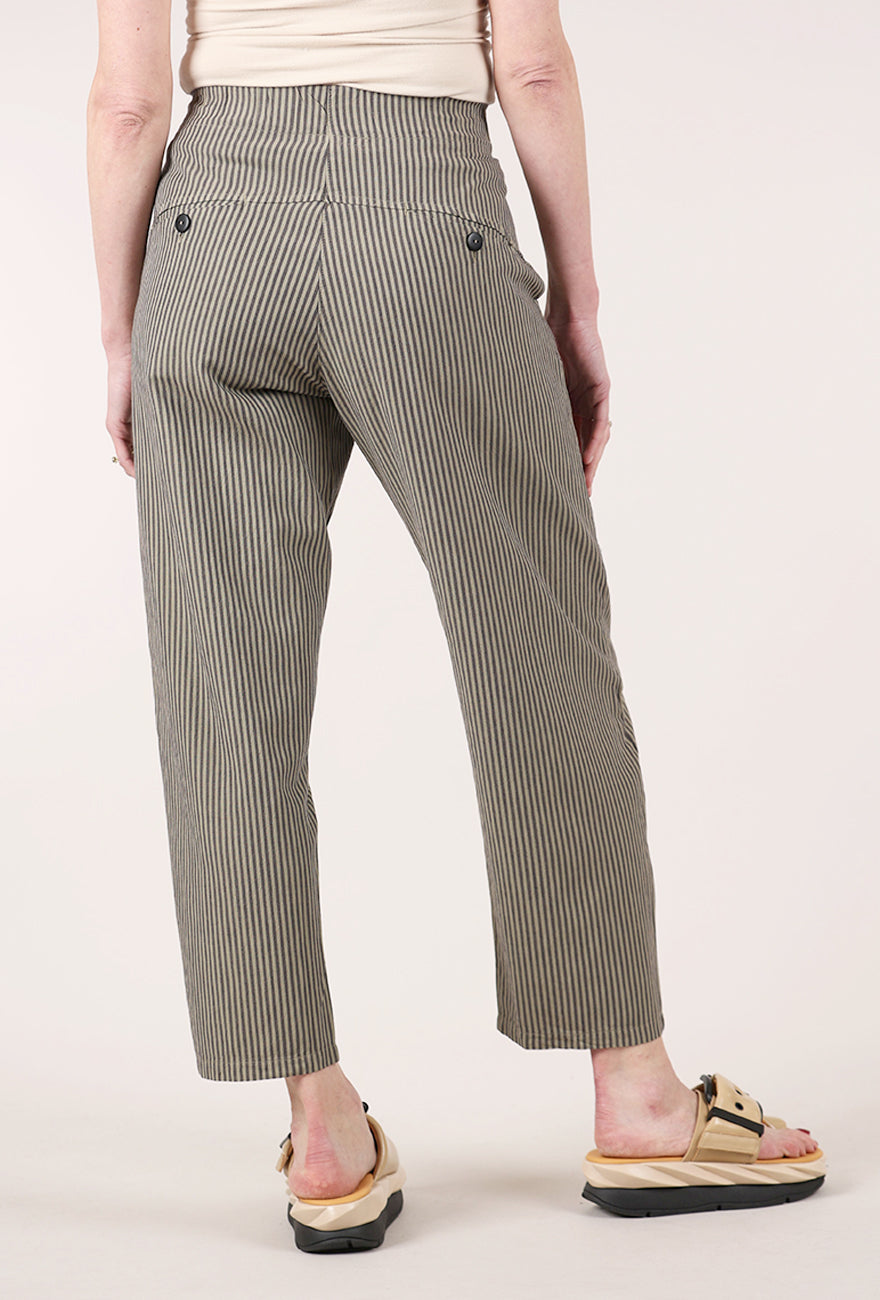 Pinstripe Patsy Trouser, Toasted