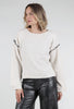 Pink Martini Joelle Sweater, White 