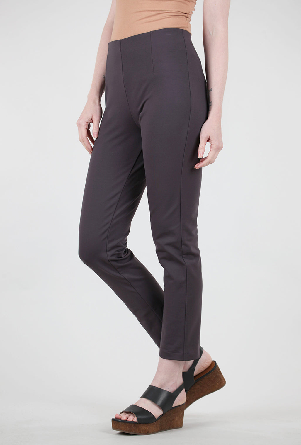 Equestrian Zani Ponte Tech Pant, Rabbit 