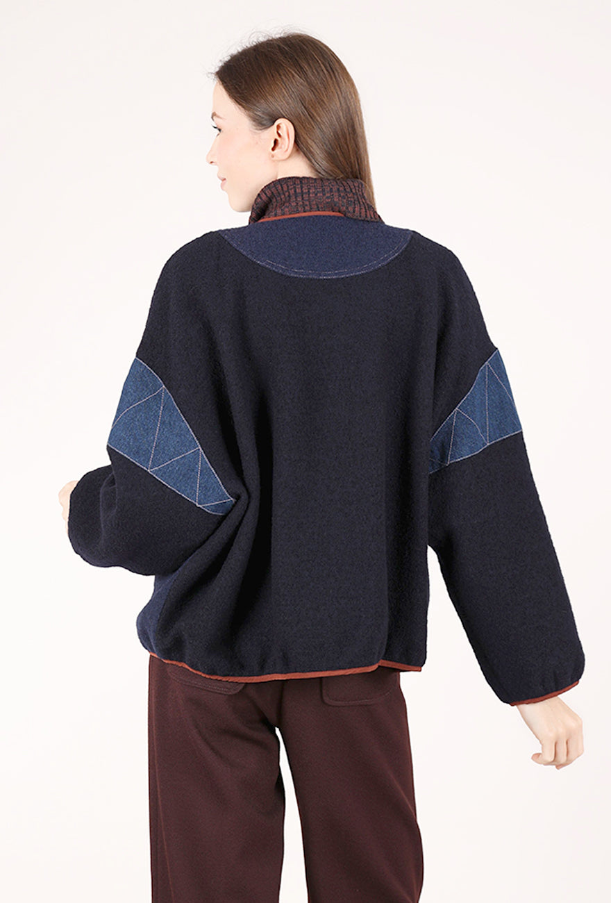 Cold Night Jacket, Indigo