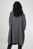 Rundholz Tattered Wool Long Coat, Rock Gray 