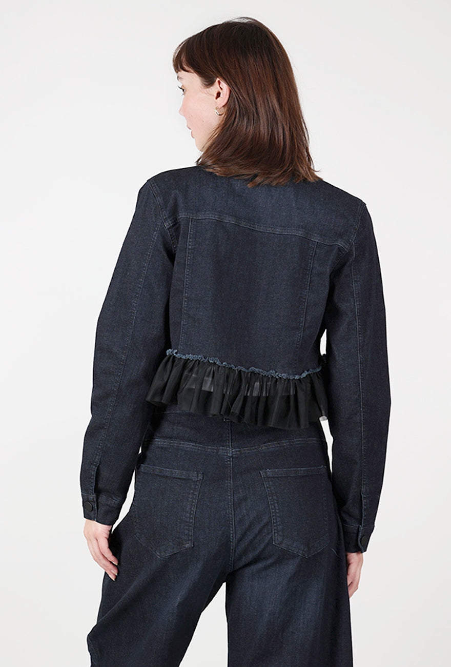Pluslavie Sugar Denim Jacket, Dark Blue 