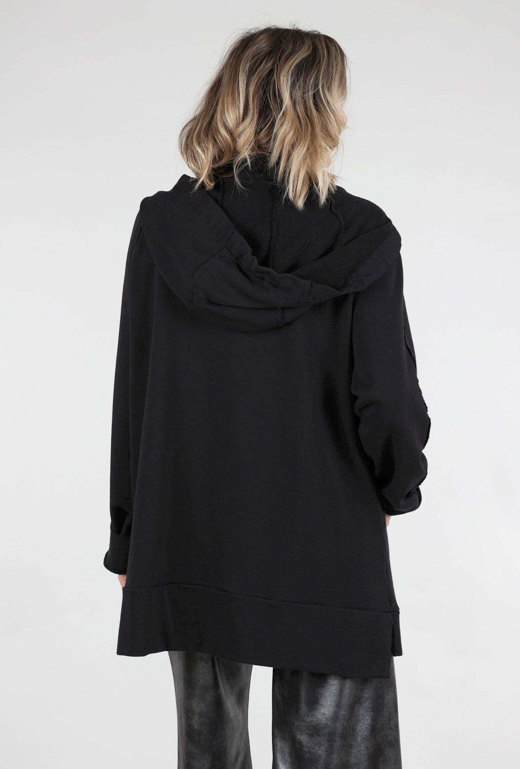 Risona Very Cathleen Sweatshirt Tunic, Black 