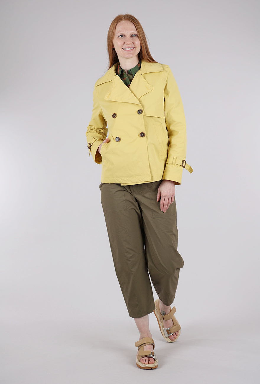 Stretch DB Short Trench, Citron