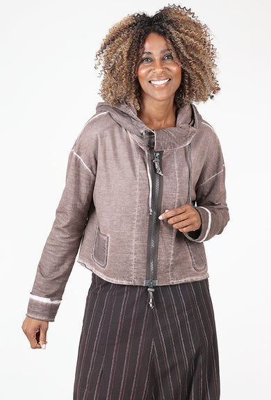 Zilberman Big Zipper FT Jacket, Brown 
