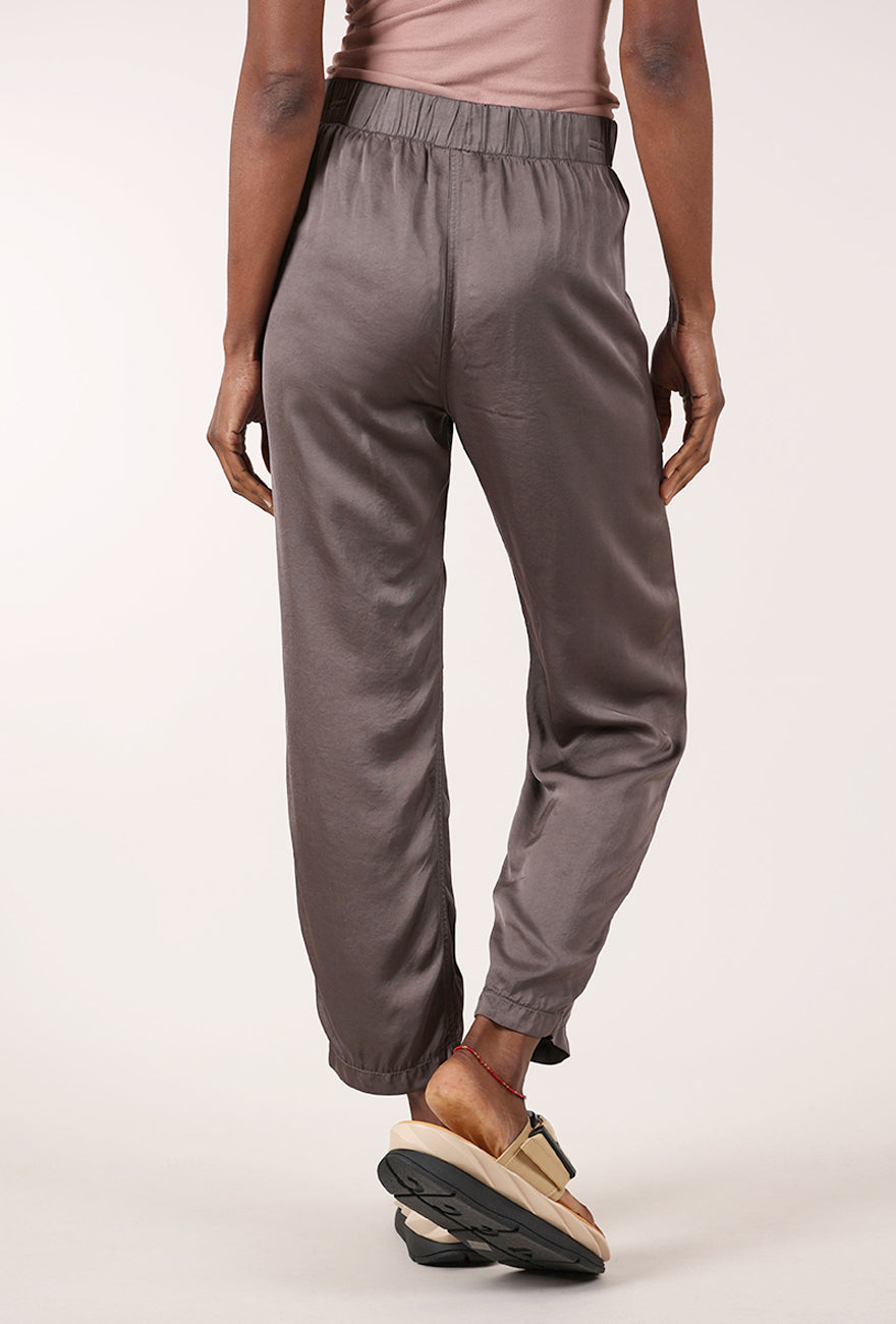 Easy Does It Satin Pant, Dior Gray