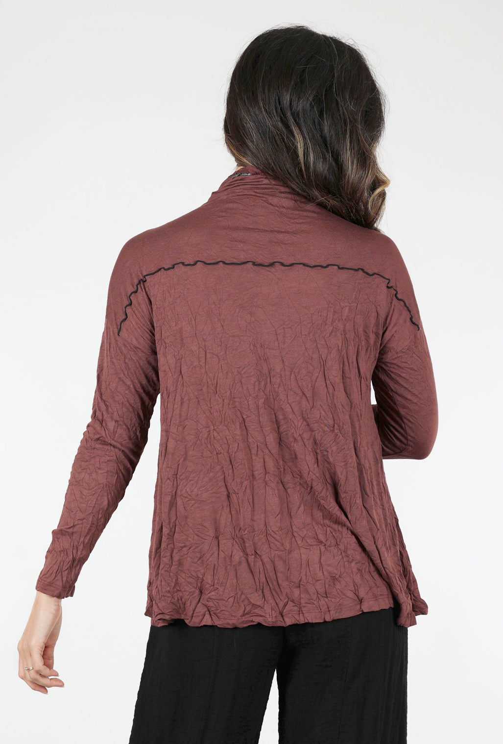 Chalet Becki Crinkle Top, Brick 