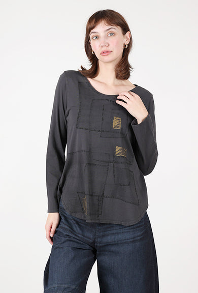 Margo Graphic Tee, Dusk